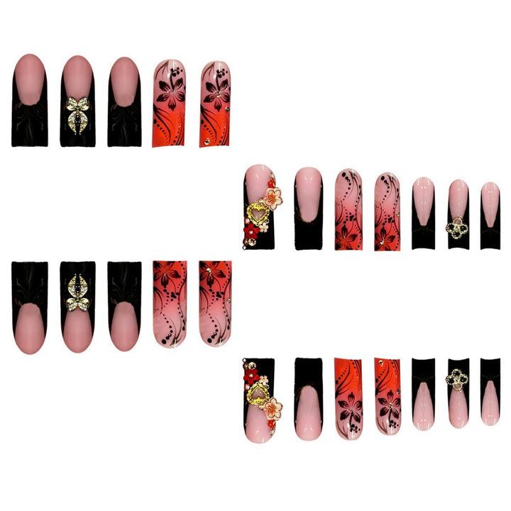 Premium Decorative 3D Nail Art Designs Bowlift