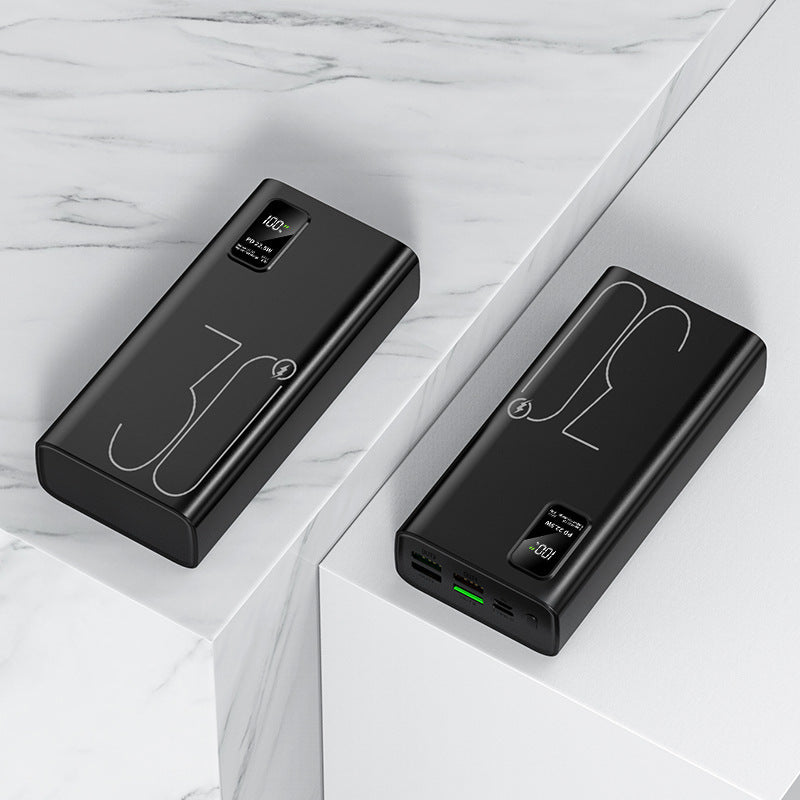High-performance power bank with smart LCD display and two USB ports Bowlift