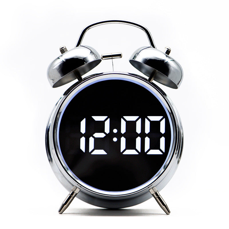 Digital Alarm Clock with High-Resolution LED Display Bowlift