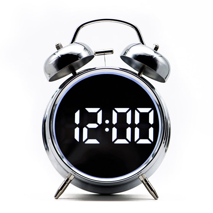 Digital Alarm Clock with High-Resolution LED Display Bowlift