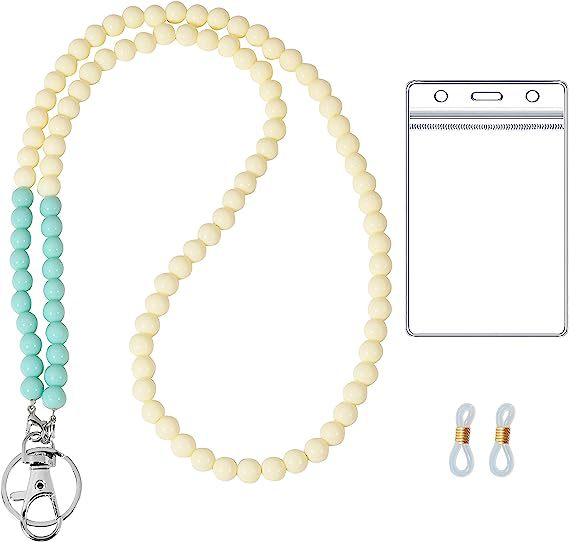 Beaded Lanyard with ID Holder Bowlift