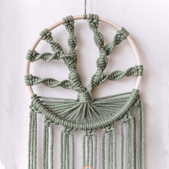 Artistic Macrame Tree Wall Hanging Bowlift
