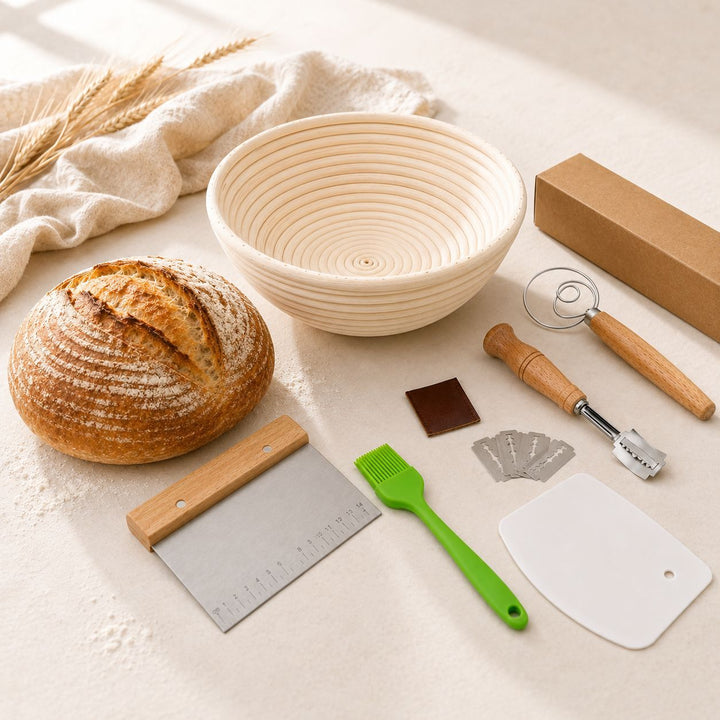 Artisan Bread Proofing Basket Set Bowlift
