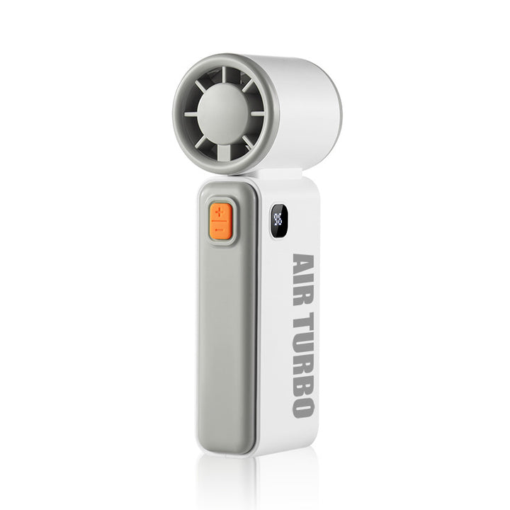 Ladies Handheld High-Speed Fan with LED Display Bowlift