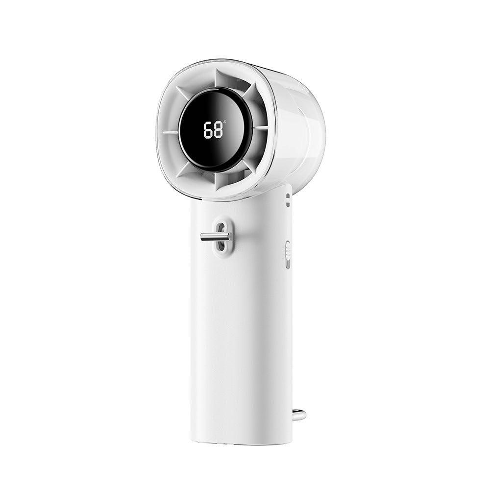 Ladies portable high-performance handheld fan with adjustable airflow control Bowlift