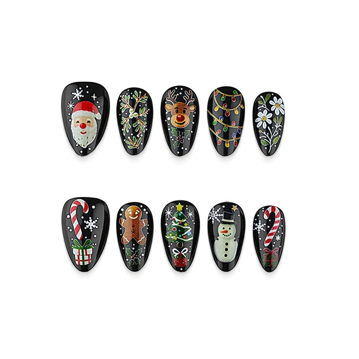 Creative Christmas Art Nails Bowlift 1787298930