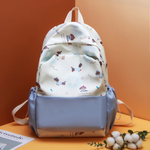Backpack with Playful Animal Design and Large Storage Bowlift