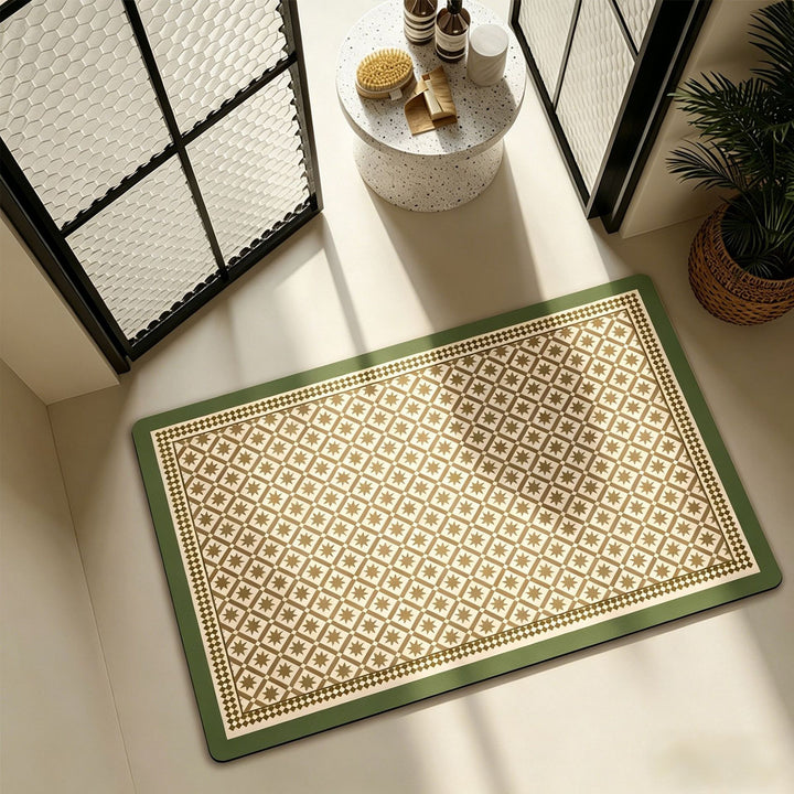 Luxurious Bathroom Floor Mat Bowlift