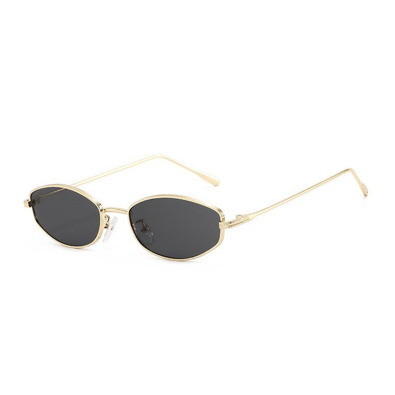 Ladies' fashionable sunglasses in minimalist oval design Bowlift