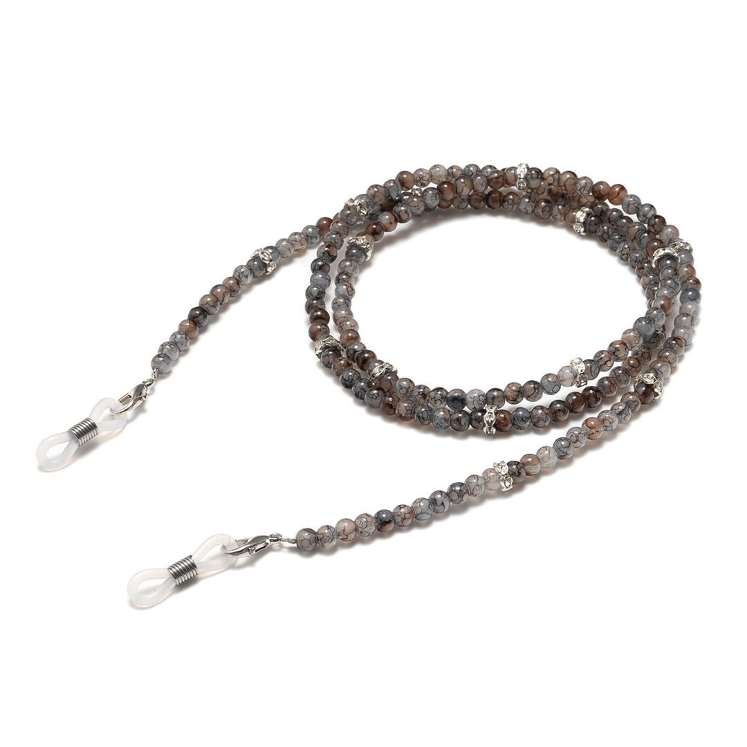 Elegant Beaded Eyewear Holder Chain Bowlift