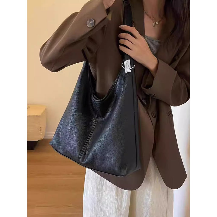 Luxurious Textured Hobo Bag Bowlift