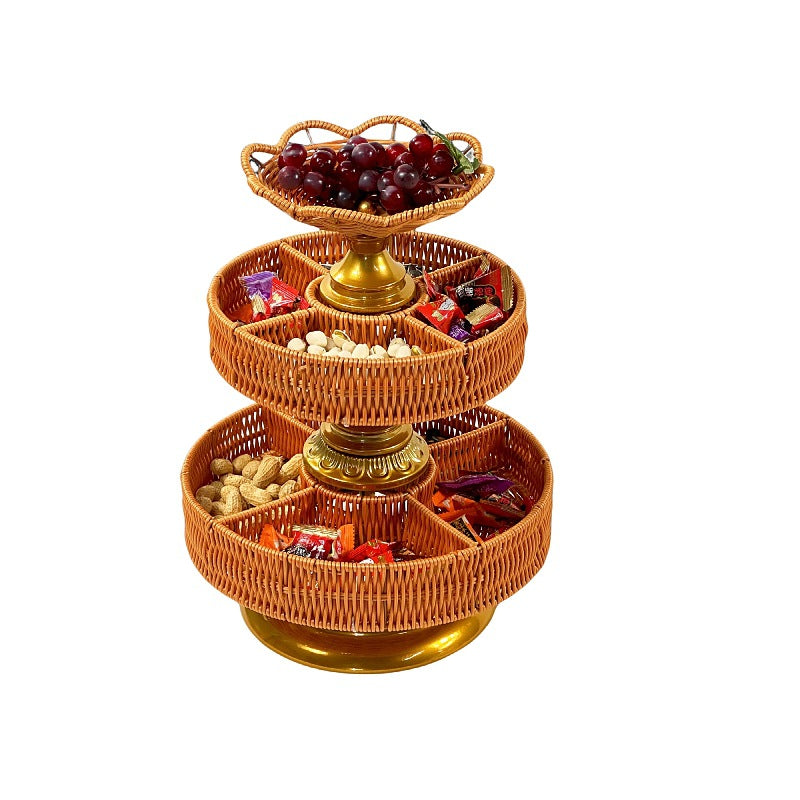 Tiered stand for snacks and fruits Bowlift