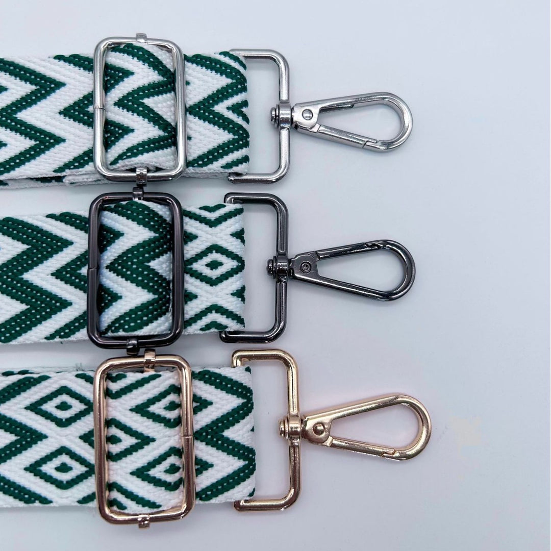Adjustable Patterned Bag Strap Bowlift