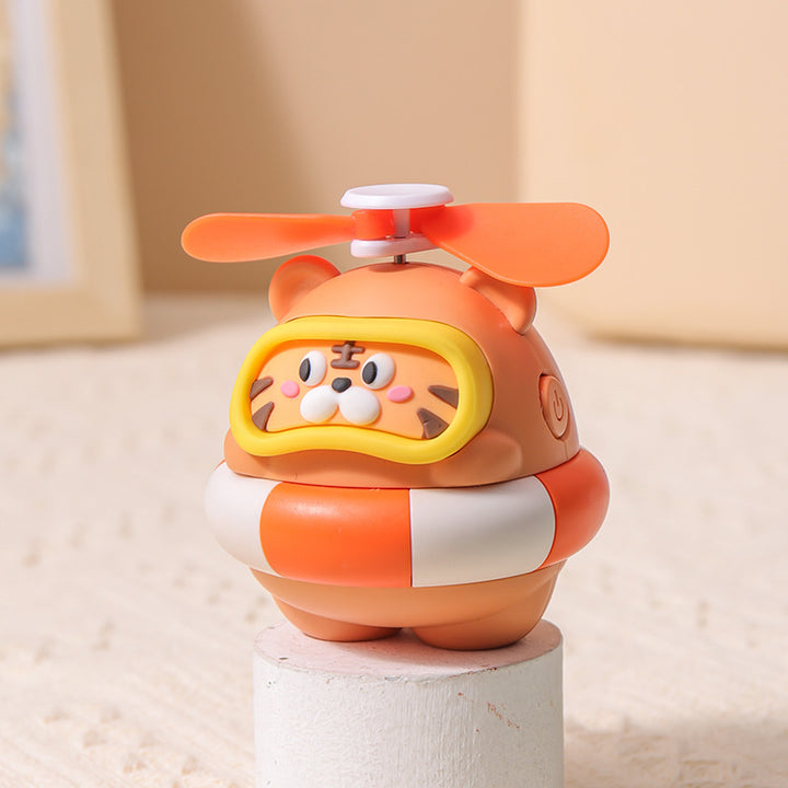 Unisex Portable Mini Fan in Fun Panda Design Bowlift