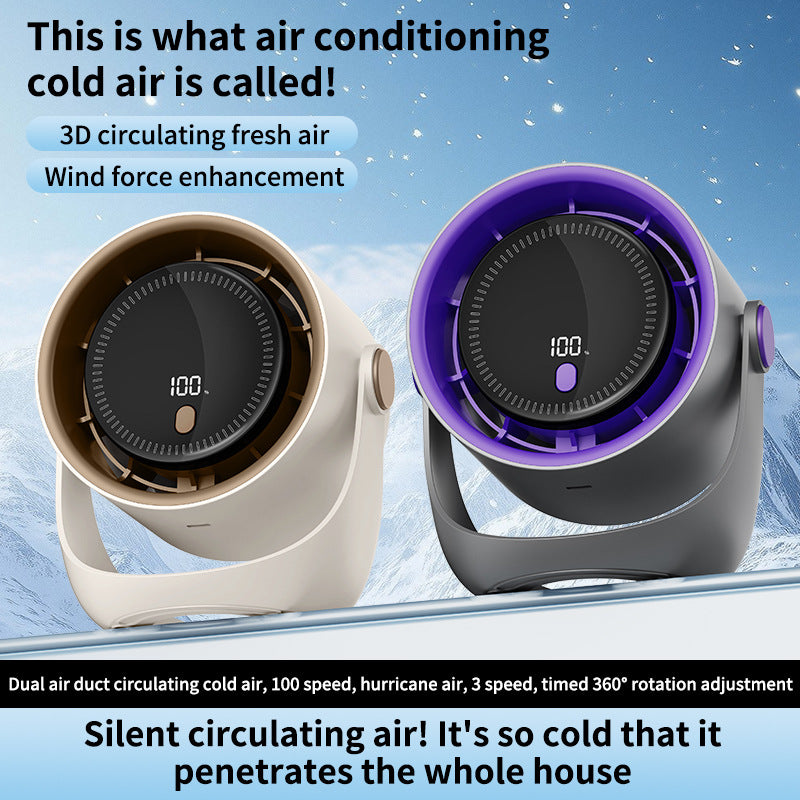 Portable Digital Air Circulator Bowlift