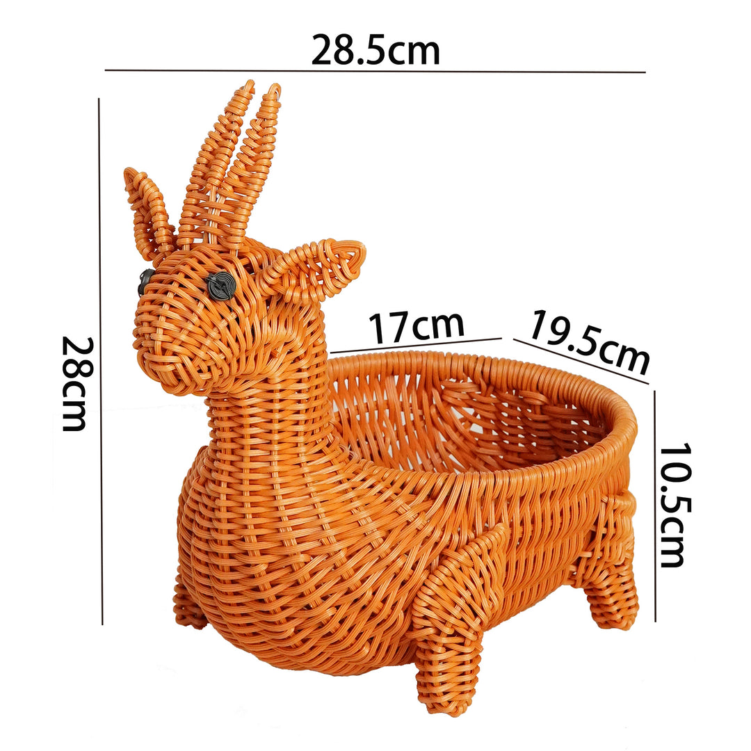 Women Creative Animal-shaped Storage Basket Bowlift