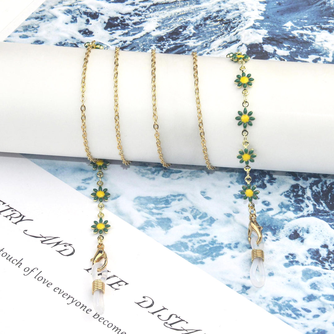 Floral Design Eyewear Chain Bowlift