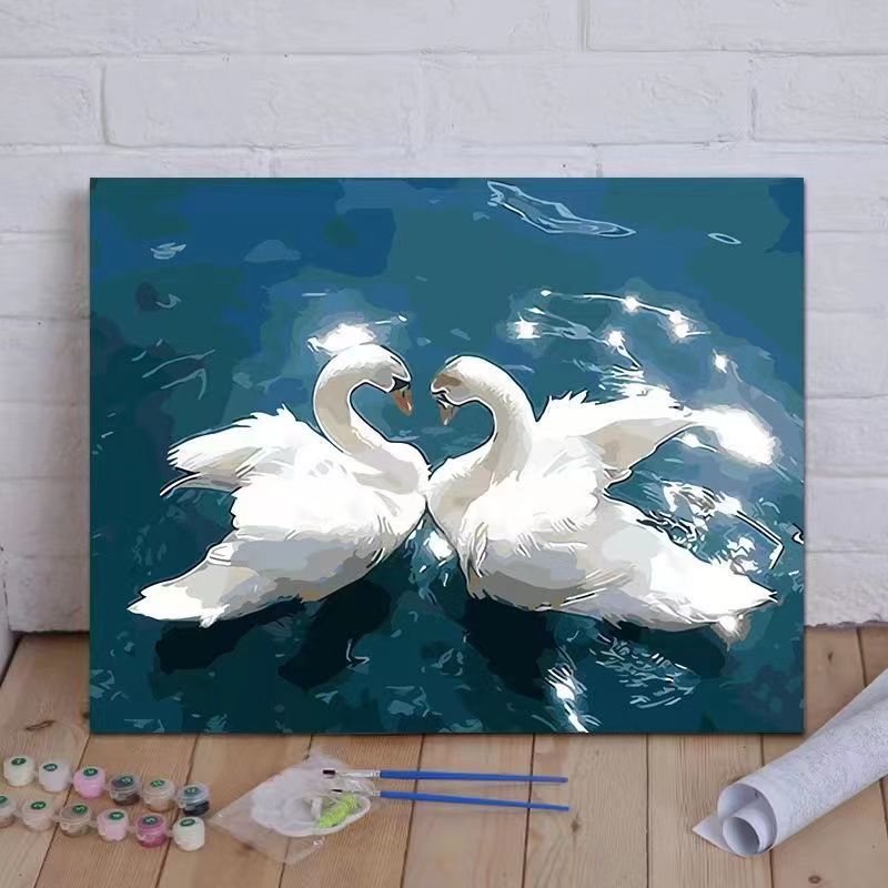 DIY Swan Painting Kit Bowlift