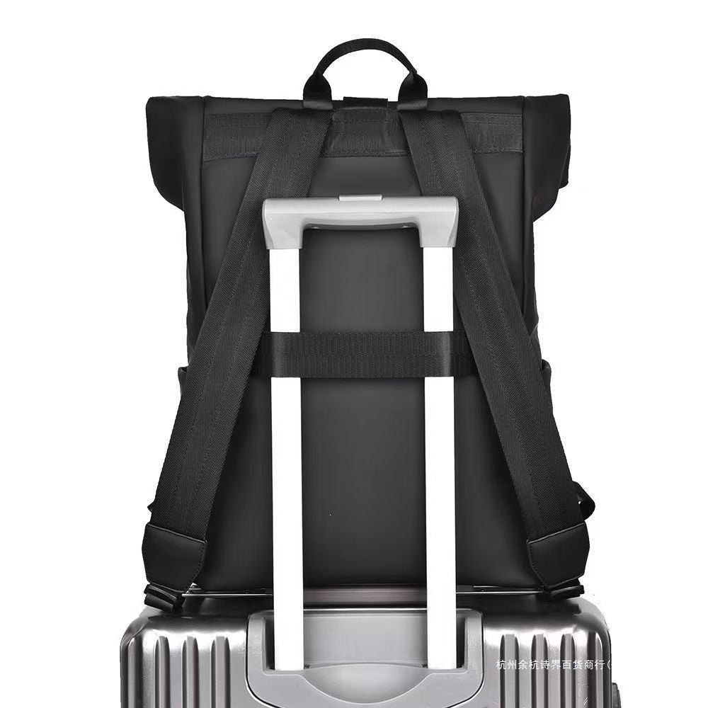 Urban Rolltop Backpack With Versatile Compartments Bowlift