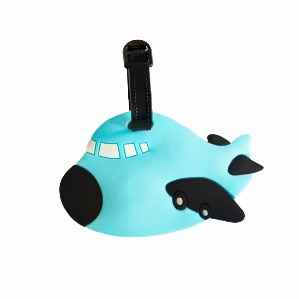 Unisex Airplane-Themed Luggage Tag Bowlift