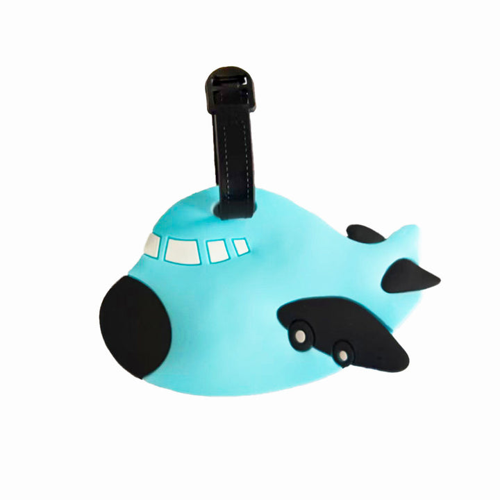 Unisex Airplane-Themed Luggage Tag Bowlift