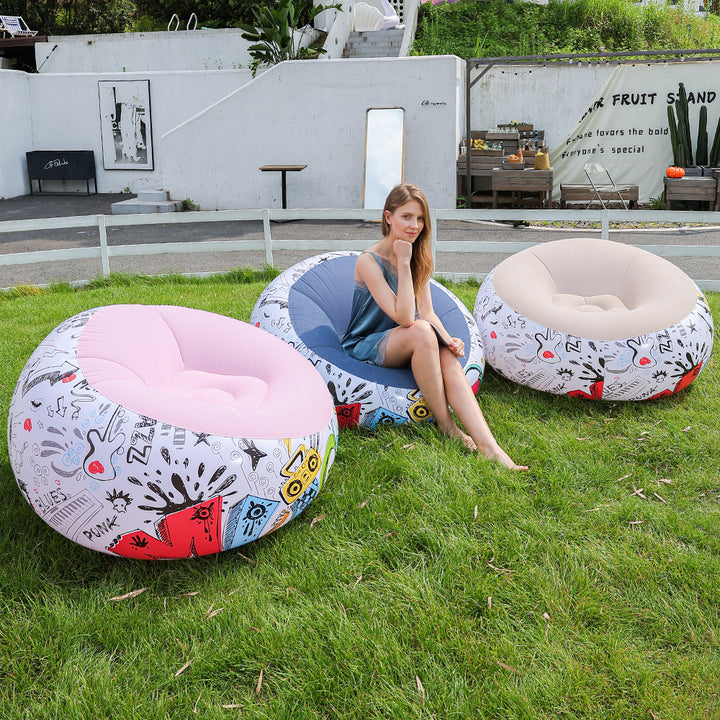 Ladies Comfortable Bean Bag with Playful Design Bowlift