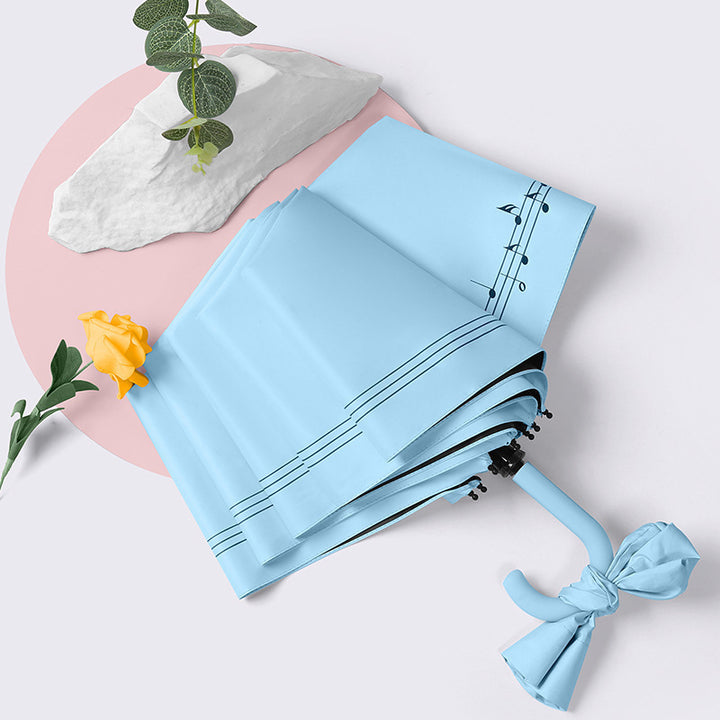 Ladies elegant romantic folding umbrella Bowlift