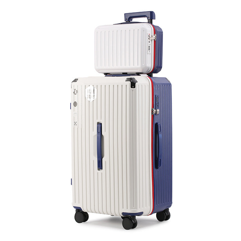 Unisex Functional Expandable Carry-On Luggage Bowlift
