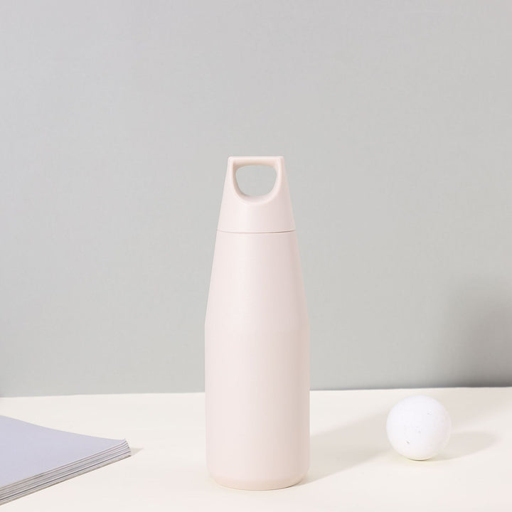 Women's stylish insulated bottle with ergonomic carrying handle Bowlift