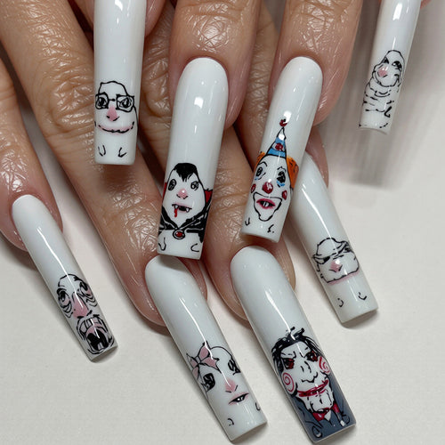Themed Character Nail Art Decals Bowlift