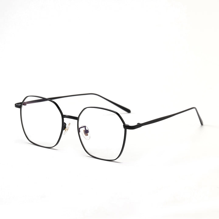 Women geometric sunglasses with modern metal frame Bowlift