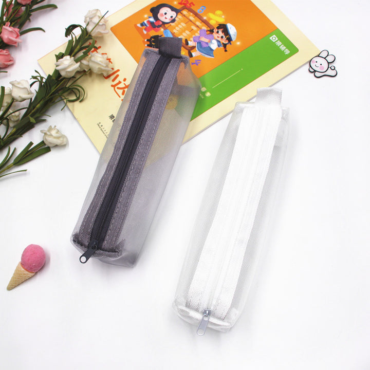 Transparent Zippered Pencil Case Bowlift