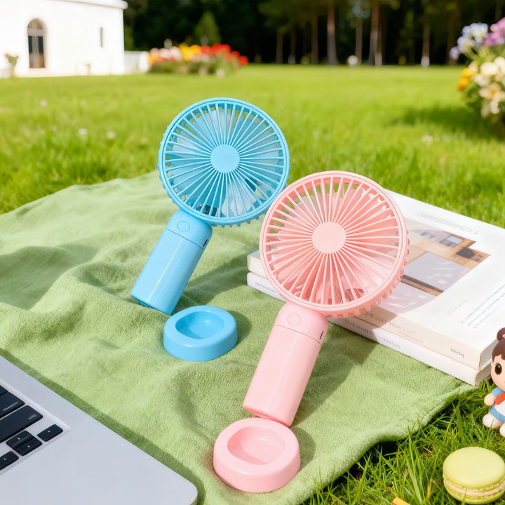 Women's Portable USB Fan with Powerful Battery Function Bowlift