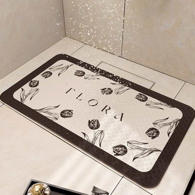 Home Decorative Bathroom Mat Bowlift