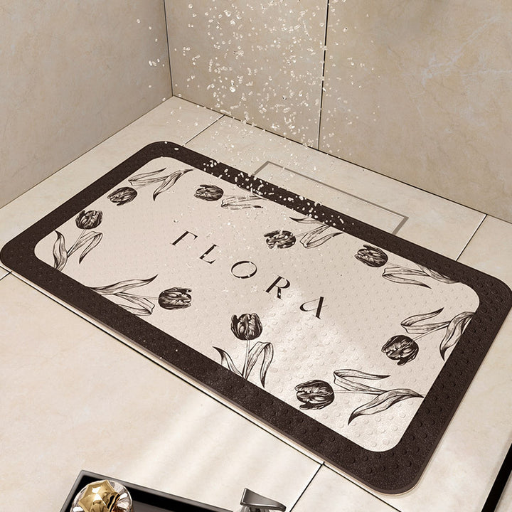 Home Decorative Bathroom Mat Bowlift