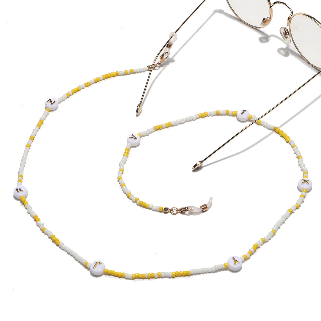Colorful Beaded Eyewear Chain Bowlift