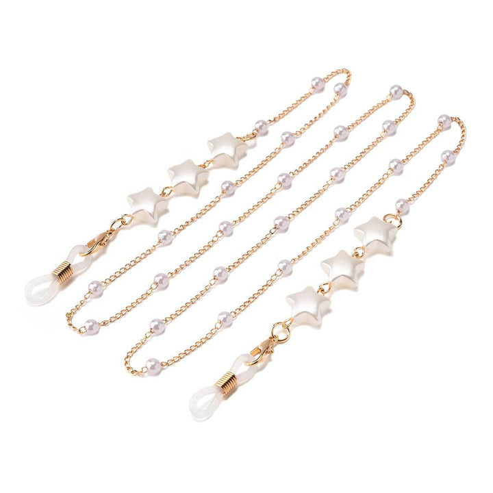 Elegant Heart-Shaped Pearl Chain Bowlift