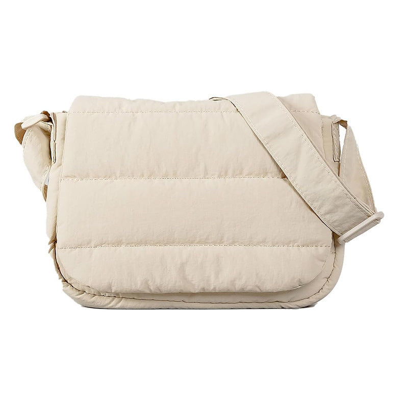 Multifunctional Padded Shoulder Bag Bowlift