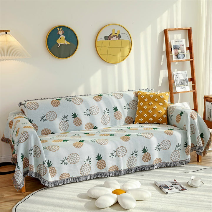 Pineapple Patterned Sofa Cover