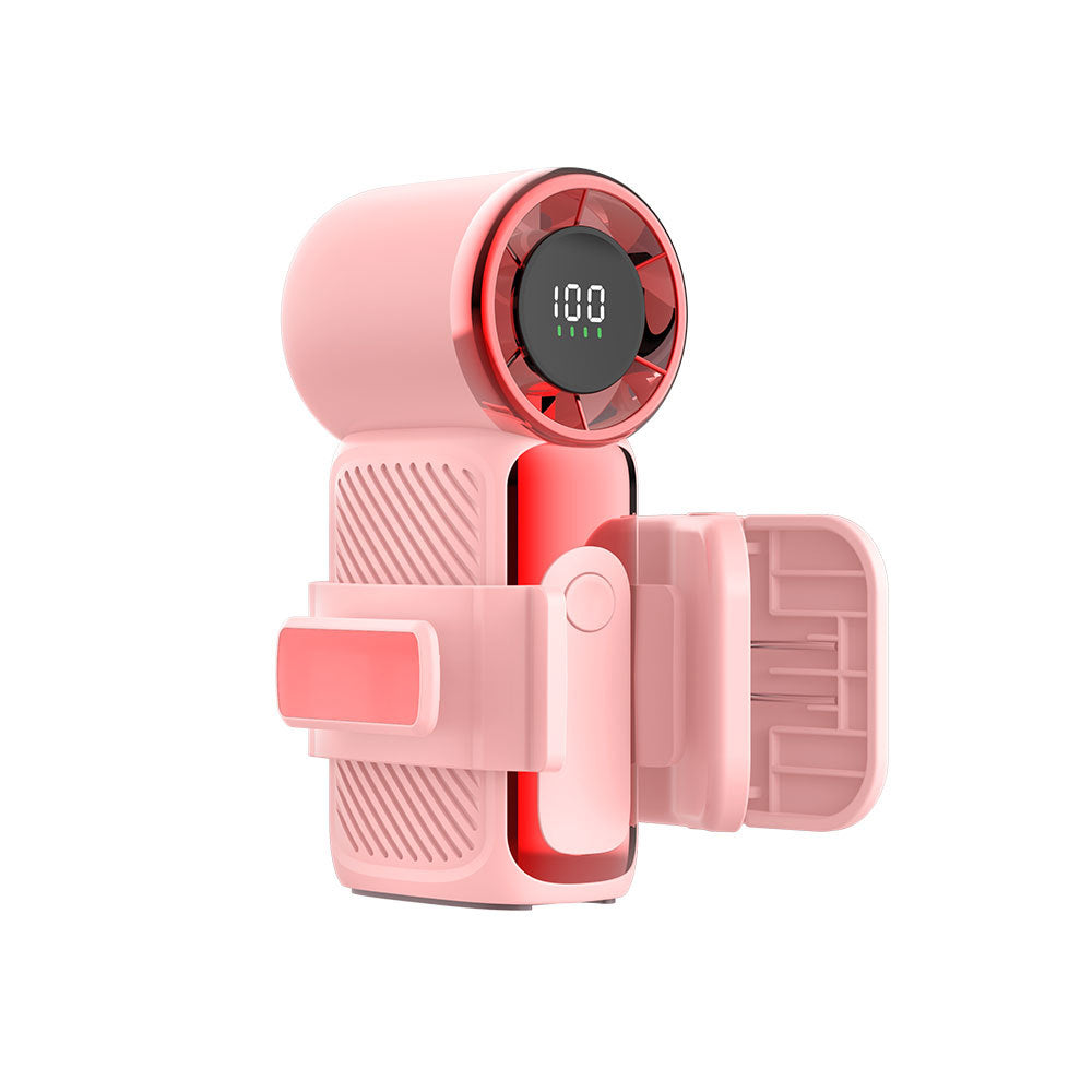 Unisex Clip-On Personal Cooling Fan Bowlift