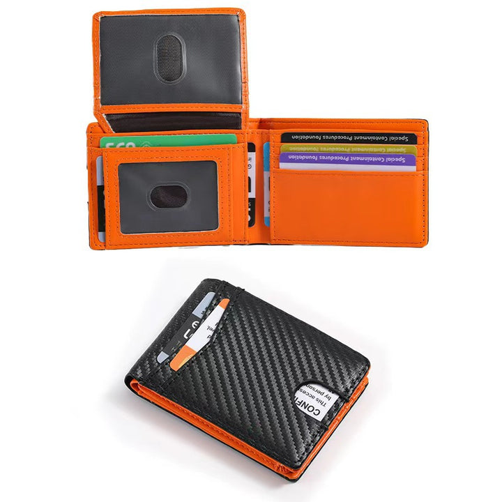 RFID Blocking Leather Wallet Bowlift