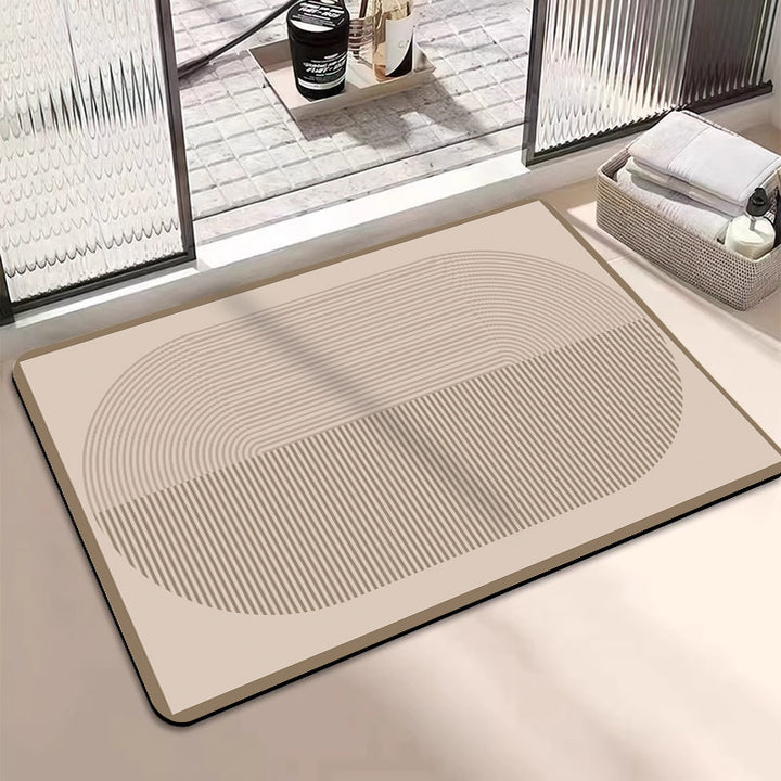 Non-Slip Modern Bath Mat Bowlift