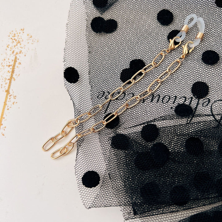 Stylish Long-Link Eyewear Chain Bowlift