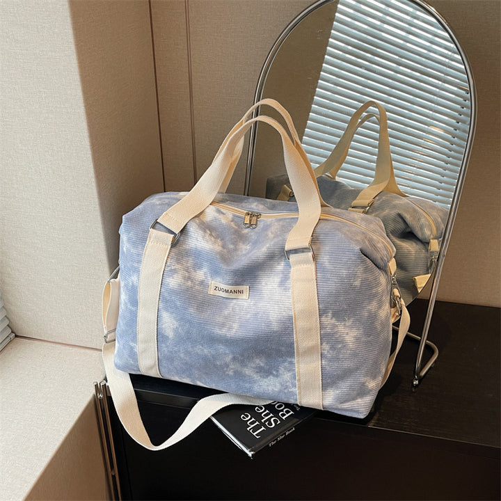 Multifunctional Travel Bag with Adjustable Shoulder Strap Bowlift