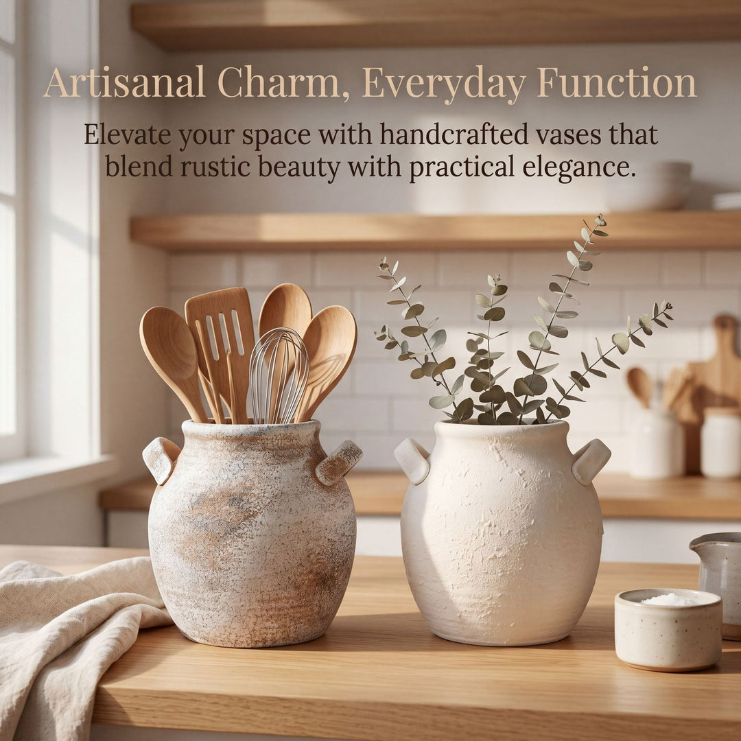 Handcrafted Decorative Ceramic Pot Bowlift