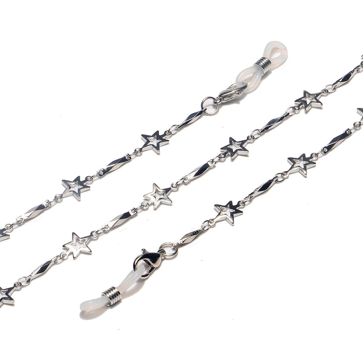 Star-Decorated Eyewear Chain Bowlift