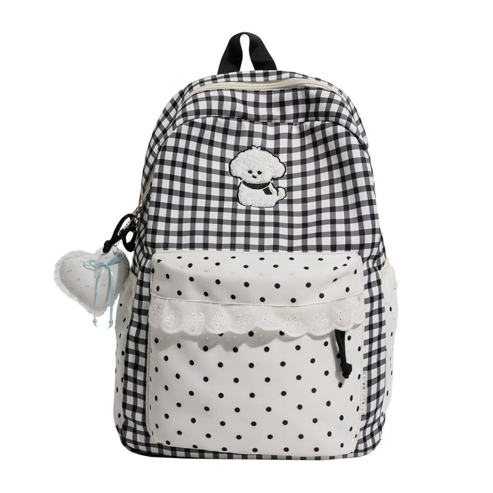 Playful Patterned Backpack Bowlift