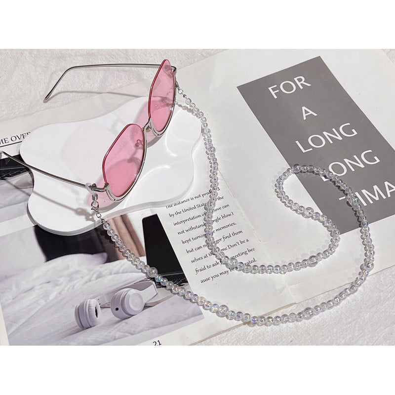 Multi-Layered Beaded Eyewear Chain Bowlift