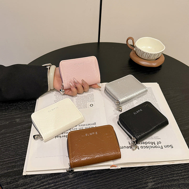 Compact Zippered Card Holder
