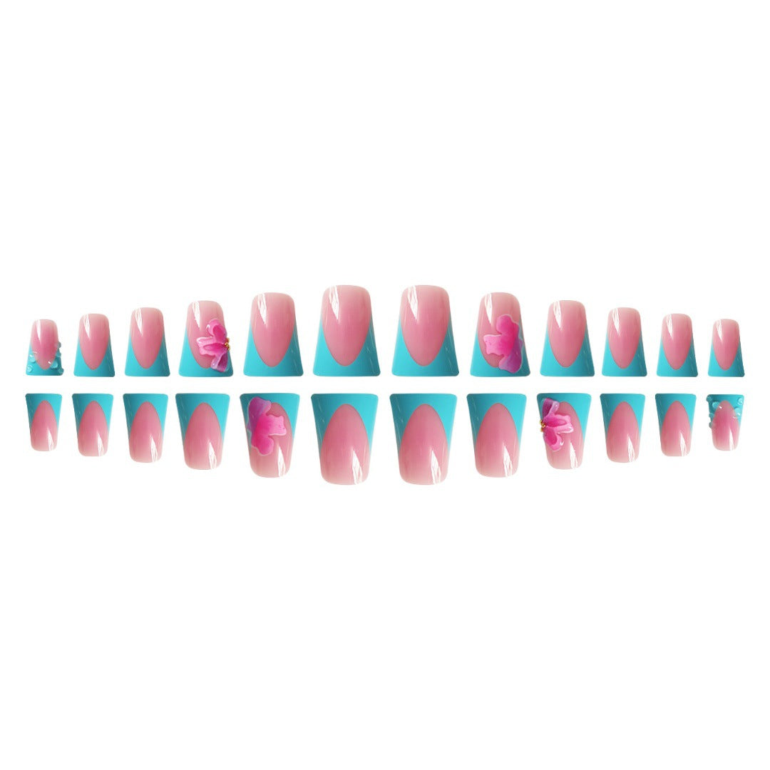 Artistic Floral Nail Art Extensions Bowlift 1787913980